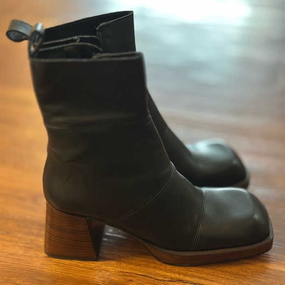 ASOS RHODEs Made in Spain Genuine Leather Boots UK8 US10 - Picture 3 of 6